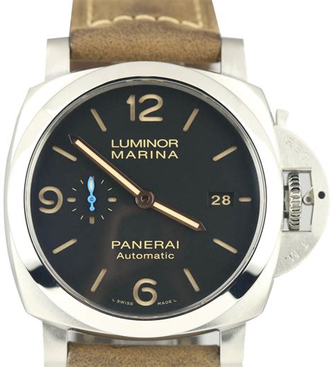 panerai 1351 specifications|Panerai Luminor Marina PAM 1351 Titanium Brown 44mm .